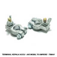 Terminal Kepala Accu - Aki Mobil 70 Ampere - Timah