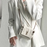 【93%新✨精緻百搭✨全網最優惠】YSL Nolita Mini 白金鏈條迷你包｜單肩｜斜揹｜手提