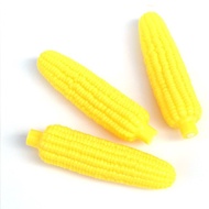 Sound Toy Latex Corn Relieving Stuffy Bite-Resistant Molar Not Hurt Teeth Dog Toy Simulation Corn/Dog Corn Toys for Teeth Grinding Dental Cleaning