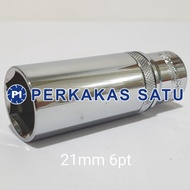 MATA LONG SOCKET WRENCH 1/2" X 21MM 6PT WYNNS 21 MM DEEP WALL SOCKET