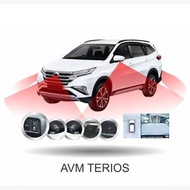 KPM Mtech Around View Monitor Camera Toyota Rush Terios Kamera 360