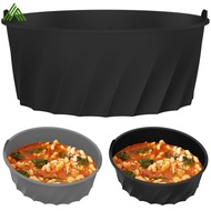 Silicone Slow Cooker Liner for 7-8QT Pot Reusable Slow Cooker Silicone Insert with Handle Leakproof Slow Cooker Liner Insert SHOPSBC8894