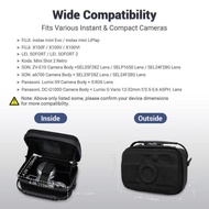 JC Pouch Bag EVA Hard Shell Protective Holder For Lumix S9 +S-R26 Lens,Lumix GF1+G X + Lens, GF1+G