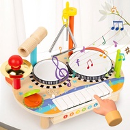 Children Electronic Keyboard Stand Drum Percussion Instrument Drum Percussion Baby Piano Music Enlig