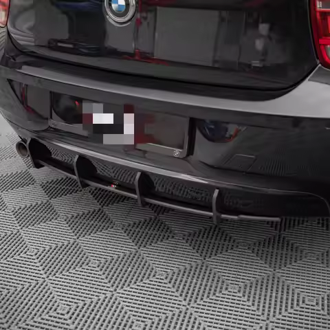 For BMW 1 Series F20 5Door 2011 2012 2013 2014 Year Rear Diffuser Bumper Lips Spoiler Splitter Body 