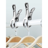 3pc Stainless Steel Drying Clip Windproof Steel Cloth Clip Clamp Laundry Drying Metal Peg Pin Hanger