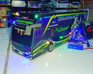 MINIATUR BUS FUL VARIASI REMOT KONTROL