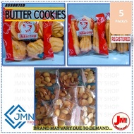 JM FG-0002 | 5 PACKS | Philippine Native Food | ASSOR BUTTER COOKIES [1B]