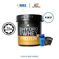 (HALAL) BS Nutrition Hydro Whey (3kg, 2kg & 1kg) - Otot Naik, Susu Gym, Protein, PWP