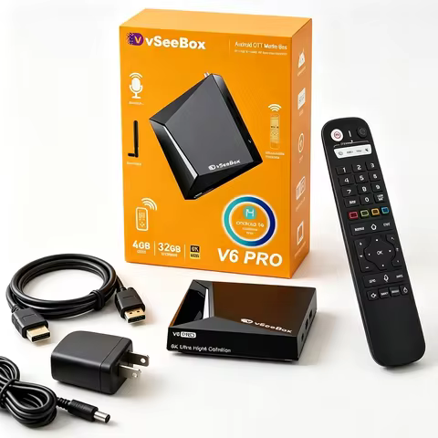 VSeeBox V6 Pro 4K Smart Android TV Box