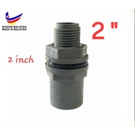 PVC TANK CONNECTOR 2" INCH