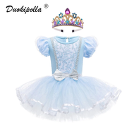 【ahlsen shop】 Birthday Fancy Fairy Toddler Girl Princess Dress Up Baby Ballet Tutu Dress Rapunzel Al