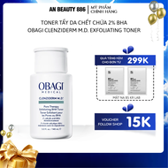 Toner tẩy tế bào chết làm sạch mụn BHA Obagi Clenziderm M.D. Exfoliating 148ml