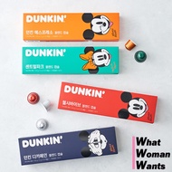 [Dunkin Donuts] Capsule Coffee for Nespresso (with Free-gift) Dunkin Coffee