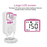 Home Fetal Doppler Baby Heartbeat Monitor Pregnancy Listening Device Gift