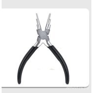 9-Character Shape Jewelry Jewelry Handmade Needle Flower Silk Six-Segment Inlaid Pliers Three-Segmen