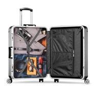 🚢Samsonite American Travel Wedding Luggage Aluminium Frame Luggage22/26Boarding Travel Luggage-Inch Universal WheelTZ7