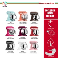 Kitchenaid 4.8L Artisan Series Tilt Head Stand Mixer - Cranberry/Red/Espresso/Black/Ice 5KSM150PSB, 