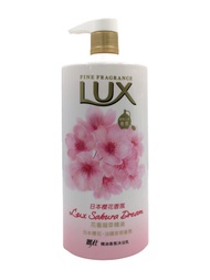 LUX 麗仕精油沐浴乳日本櫻花1000ml