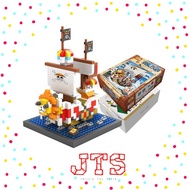 JTS LOZ One Piece Thousand Sunny 9829 Ship Blocks Toy Building Brick