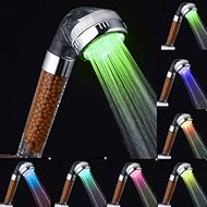 YWH-WH Shower 3/7 Function Adjustable Jetting Shower Filter High Pressure Water Saving Shower Head Handheld Water Saving Shower Head Shower Head