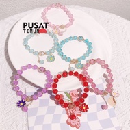 Korean Retro Fashion Women's Crystal Bracelet GW9 I EAST CENTER