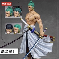 โมเดลวันพีช ของเล่นวันพีช โมเดลโซโล model One Piece Zoro (Four Heads Ver.) 24cm onepiece Roronoa Zoro โซโล วันพีช โมเดลวันพีชแท้ ของเล่นญี่ปุ่น คลังภาพเคลื่อนไหว