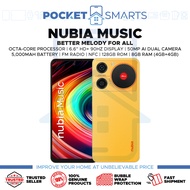 [Malaysia Set] Nubia Music (128GB ROM | 8GB RAM | NFC | FM RADIO | FACE UNLOCK | AI CAMERA) 1 Year Z