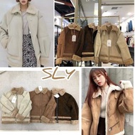 SLY羊羔毛雙面外套
