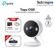 [FREE 128GB MEMORY CARD & HOLDER] TP-Link CCTV 4MP/2K Baby Camera Tapo C120 AI CCTV WIFI & Wireless 