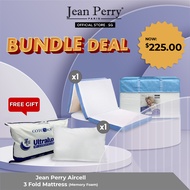(F.O.C 012) Jean Perry AirCell 3 Fold Mattress