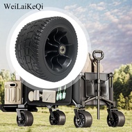 WeiLaiKeQi Wagon Cart Wheel Easy to Install Accessory Heavy Duty Practical 7inch Diameter 17cm Repla