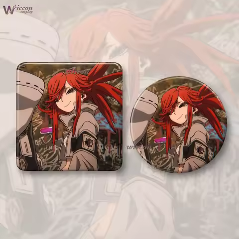 YesOk GACHIAKUTA Riyou Anime Pin Badge Gachiakuta Riyo Brooch Enamel Lapel Pin Cartoon Jewelry Backp