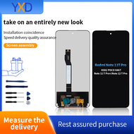 For Redmi Note 11 T Pro Compatible LCD For Original Glass Touch Screen Digitize