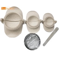 Empanadas Press Mold Maker Set Empanada Molds with Dough Cutter and Stuffing Spoon