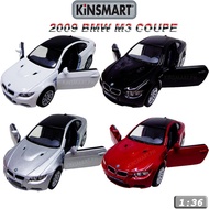 Kinsmart 1:36 2009 BMW M3 Coupe Diecast Collectible Model Toy Cars 14905 Raion Toys for Boys & Kids 