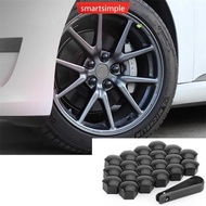 SMARTSIMPLE 20Pcs 17/19/21mm Car Wheel Nut Caps Protection Covers Caps Anti-Rust Auto Hub Screw Protector Car Tyre Nut Bolt I3T6