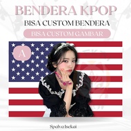 KPOP YUJIN IVE Flag KPOP Flag/ KPOP AMERICAN Flag/ KPOP Tapestry/ Kpop Tapestry