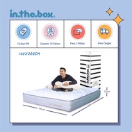 Kasur Spring Bed IN THE BOX - FREE Bantal  Kasur ukuran 90x200, 100x200, 120x200, 140x200, 160x200, 