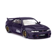 KAIDO HOUSE x MINI GT 1:64 Nissan Skyline GT-R (R33)Active Carbon R V2 (KHMG163) Opening Hood