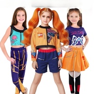 Children Play Costume Dance Costume Children K-POP Hallyu Girl Group Witch Hunter Group cos Costume 