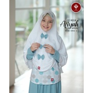 GAMIS ANAK AFIYAH KIDS PLUS HIJAB PITA KUPU (USIA 3-8 THN) ANV [PROMO]