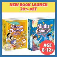 [SG STOCK] WS E - Science Champs Series (Full Set 1) (5 Books) Children Science Book Age 6-12