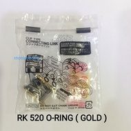 RK O-Ring Chain Joint (428/520 for Clip/ Rivet ) Pin Rantai Heavy Duty Oring