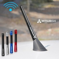 【Ready Stock】1pcs Car Antenna Car AM/FM Radio Aerial Mast Car Logo Antenna Modified for Mitsubishi A