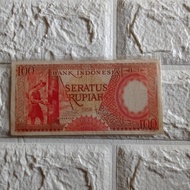 uang kuno / lama / antik / jadul seratus rupiah Indonesia
