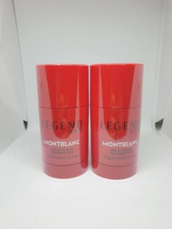 Mont blanc legend red deodorant stick 75g. (แท่งระงับกลิ่นกาย)