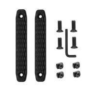 Guuun G10 Black Skin Hand Grip Panel Rail Covers Fit M-LOK 5/7/9 Slot Decoration Tactical Accessory