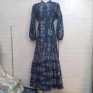 NASYIFA AIRA Aqila Pesona Navi Muslim Women's Clothing Dress Gamis Diyor Silky Premium Shanghai Coll