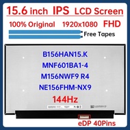 15.6" 144Hz LCD Screen NE156FHM-NX9 B156HAN15.K M156NWF9 R4 MNF601BA1-4 For Lenovo LOQ 15AHP10 LOQ 1